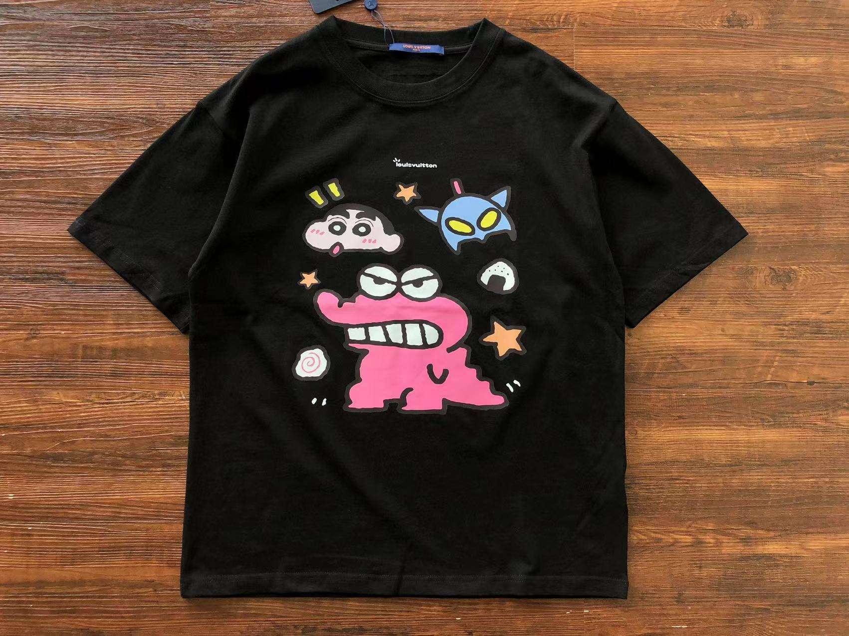 Z1224 Camiseta Louis Vuitton «Shin Chan» – SS23 - Imagen 2